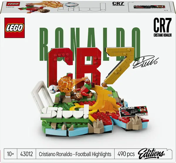 Constructor LEGO Football - Accente de fotbal: Cristiano Ronaldo (43012)