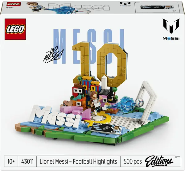 Constructor LEGO Football - Accente de fotbal: Lionel Messi (43011)
