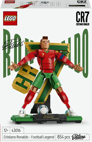 Constructor LEGO Football - Legendă de fotbal: Cristiano Ronaldo (43016)
