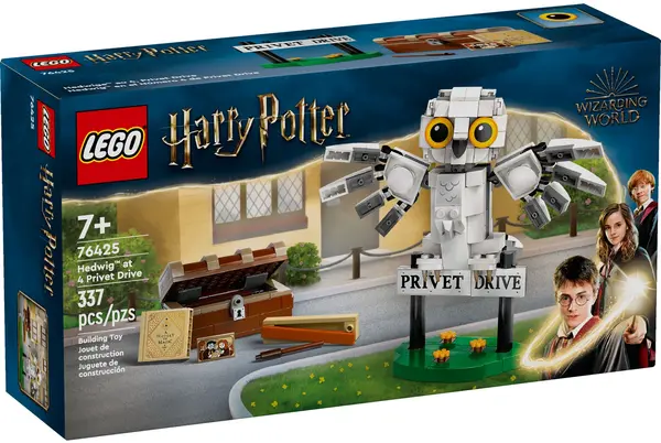 Constructor LEGO Harry Potter - Hedwig la Privet Drive 4 (76425)