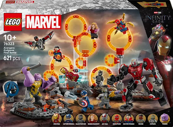 Constructor LEGO Marvel - Răzbunătorii: Endgame, bătălia finală (76323)
