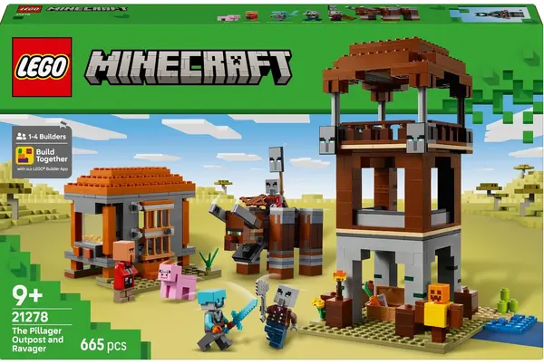 Constructor LEGO Minecraft - Turnul Tâlharilor și Putetorului (21278)
