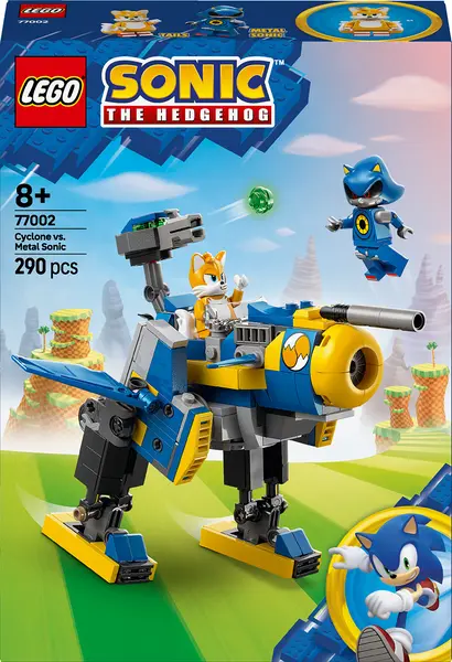 Constructor LEGO Sonic - Cyclone vs Metal Sonic (77002)