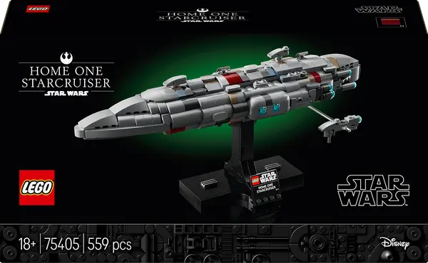 Constructor LEGO Star Wars - Crucișător spațial Home One (75405)