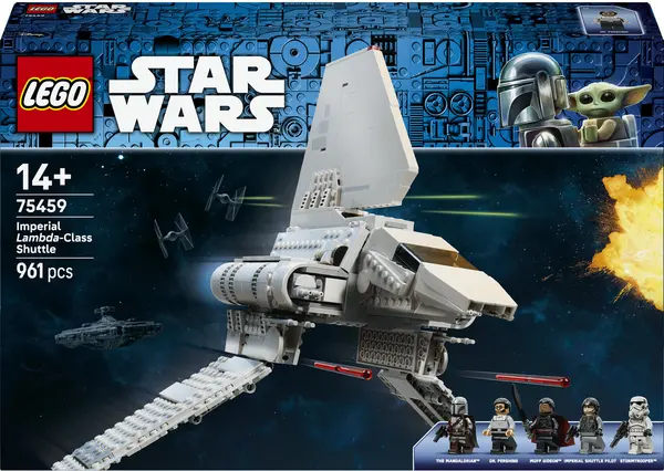 Constructor LEGO Star Wars - Navete imperiale din clasa Lambda (75459)