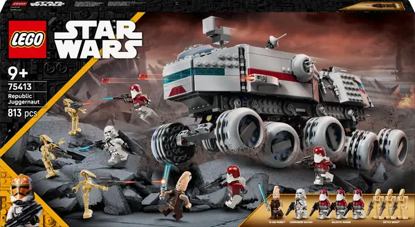 Constructor LEGO Star Wars - Transportor blindat de trupe al Republicii (75413)