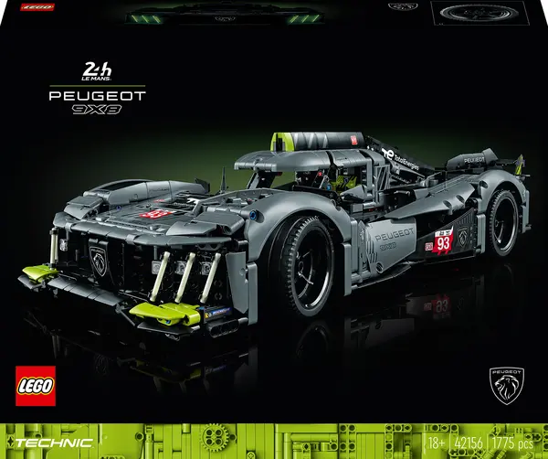 Constructor LEGO Technic - Peugeot 9 X 8 24H (42156)