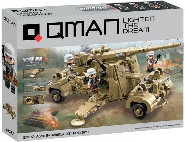 Constructor Qman Lighten the dream - Tun german de 88 mm FlaK