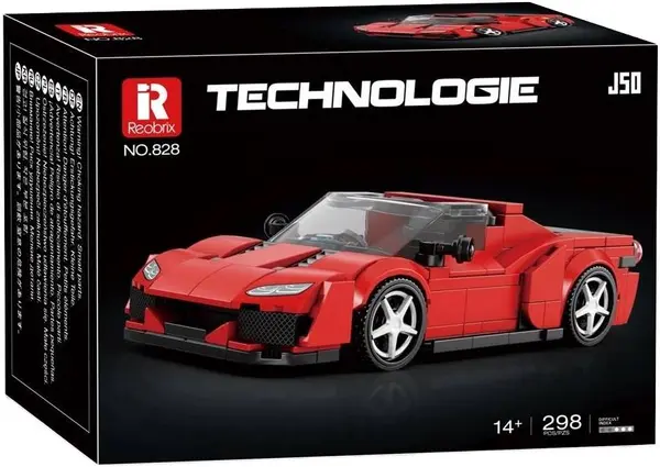 Constructor Reobrix Technologie - Ferrari J50 Sports Car, 1:24, 298 piese