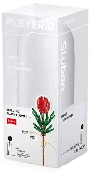 Constructor Sluban Pleyerid - Floare prințesă, 251 piese