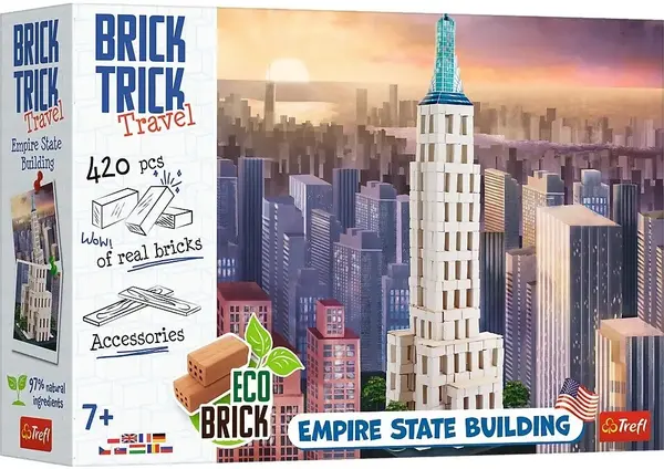 Constructor Trefl Brick Trick Travel - Empire State Building