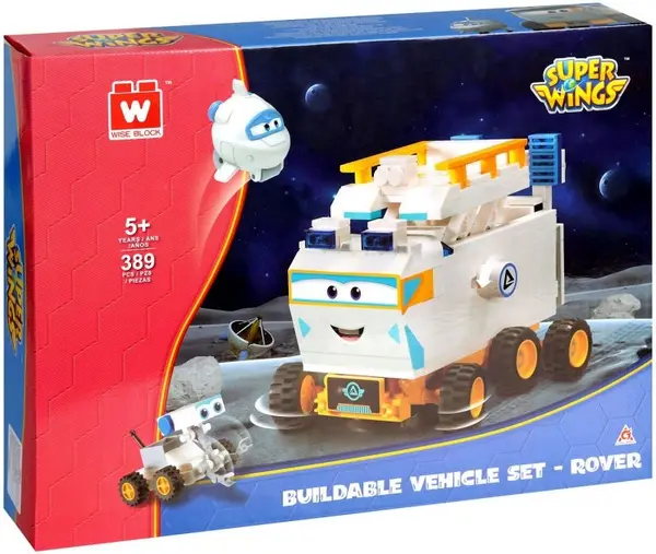 Constructor Wise Block - Super Wings - Rover lunar, 389 piese