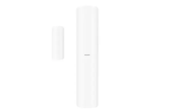 Contact magnetic slim Tri-X wireless Hikvision DS-PDMC-EG2-WE(B), 868MHz, 1x baterie CR123A 3V