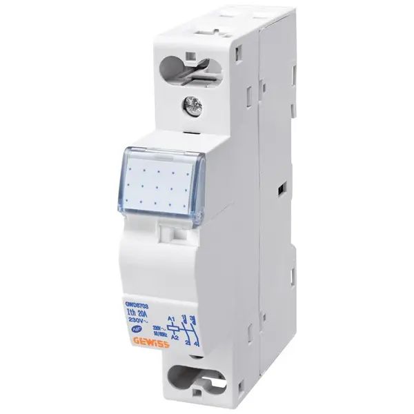 Contactor 2NI 20A 230V 1M Gewiss GWD6705