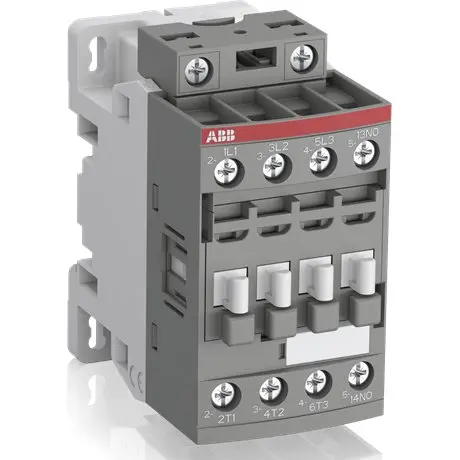 Contactor 3 poli 12A 24...60V AC, 20..60V DC AF12-30-10-11, contact auxiliar 1xNO ABB 1SBL157001R1110