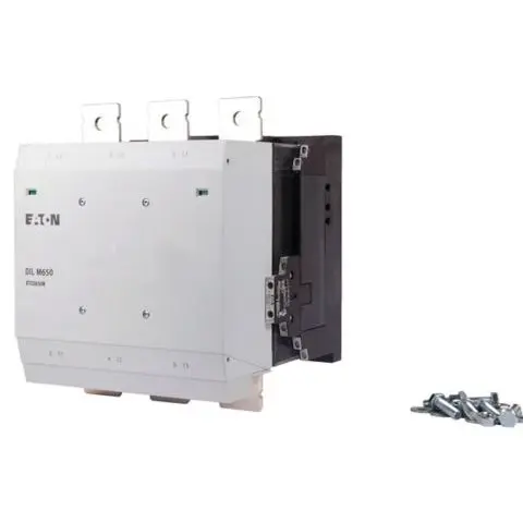 Contactor, 380 V 400 V 355 kW, 2 NO/2 NC DILM650/22(RA250) Eaton 208219