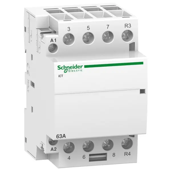 Contactor Ict 63A 3ND+1NI 220/240V 50Hz Schneider A9C20869