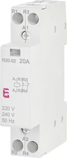contactor modular r 20-02 230v 002461230