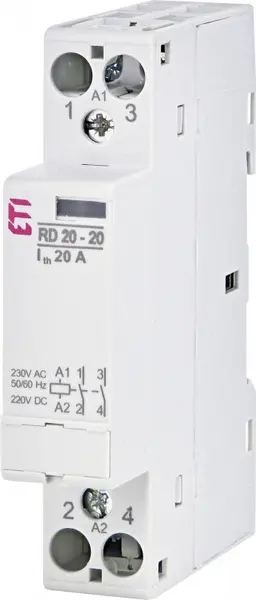 contactor modular rd 20-20-230v ac/dc 002464004
