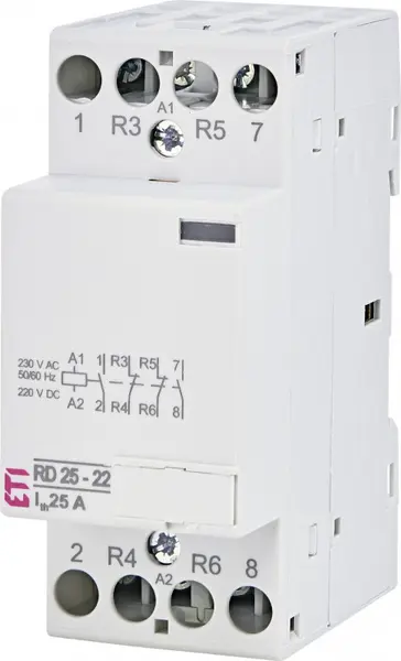 contactor modular rd 25-22-230v ac/dc 002464014