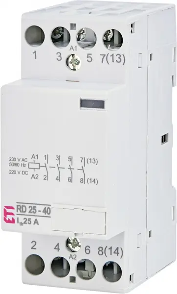 contactor modular rd 25-40-230v ac/dc 002464010