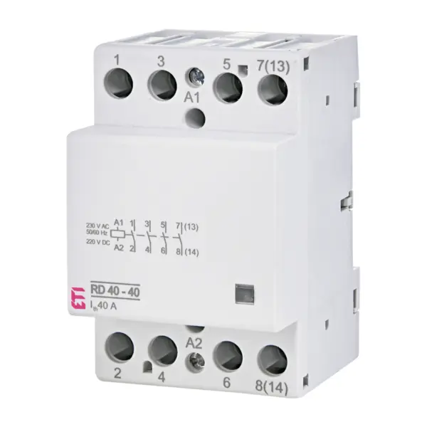 Contactor modular RD 40-40-230V AC DC ETI 002464018