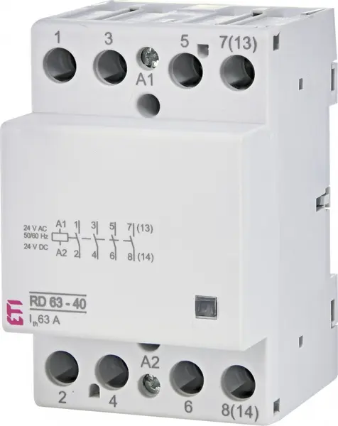 contactor modular rd 63-40-24v ac/dc 002464027
