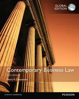 Contemporary Business Law, Global Edition, Paperback/Henry R. Cheeseman