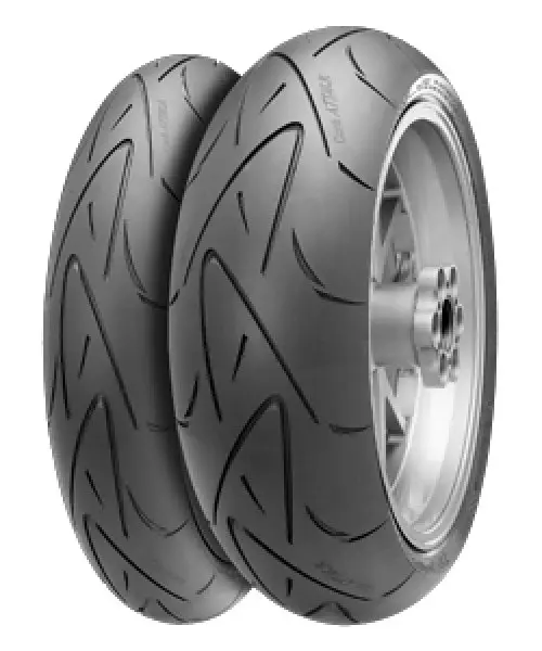 Continental ContiSportAttack ( 180/55 ZR17 TL (73W) Roata spate, M/C )