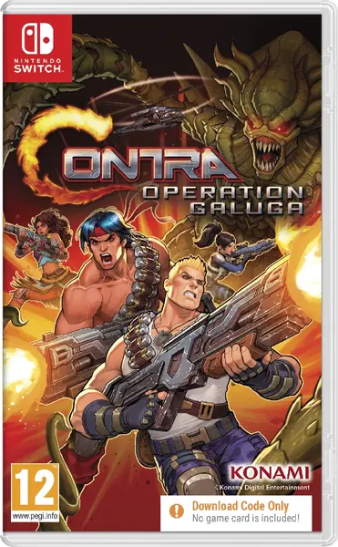 Contra Operation Galuga (Code in a Box) Нинтендо Суич