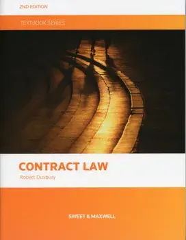 Contract Law. 2 ed, Paperback/Robert Duxbury