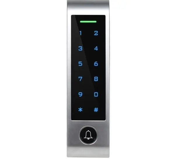 Control acces exterior, card EM si Mifare, taste touch, Wi-Fi, alarma si sonerie, compatibil cu aplicatia Tuya, IP66, SECUKEY H4-WiFi EM+Mifare