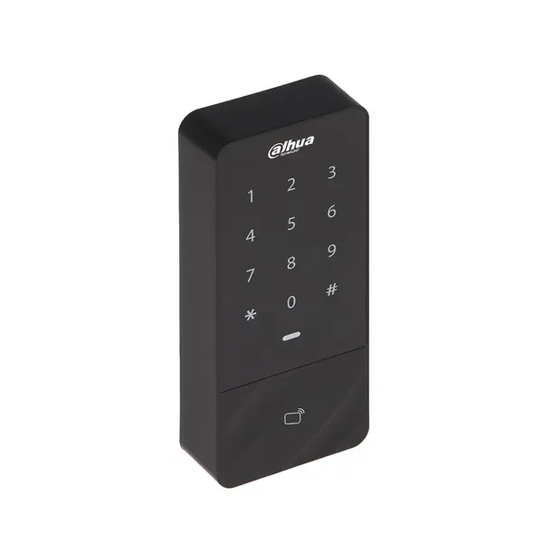 Control acces standalone Dahua ASI1201E-D-V1, 13,56 MHz, TCP/IP, Mifare, 30.000 de utilizatori, PIN, parola, RS-485/Wiegand