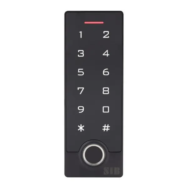 Controler de acces standalone, tastatura touch, amprenta, cititor RFID, IP68, TF2EM-W-AS