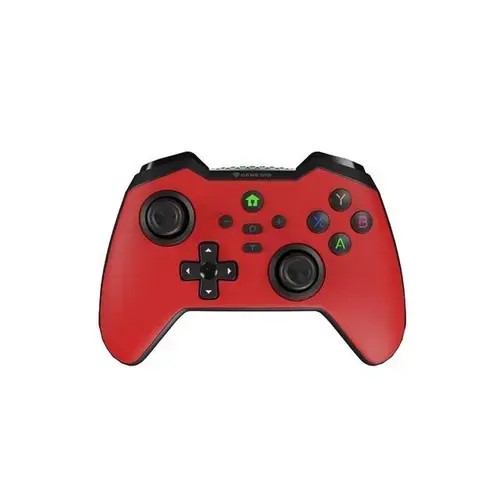 Controler Genesis, Mangan 400, Wireless, Pentru PC/SWITCH/MOBIL, 19 butoane, Rosu