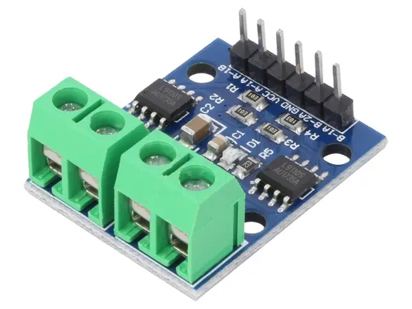 Controler motor pas cu pas L9110S 800mA Uwej sil: 12V 29x23mm