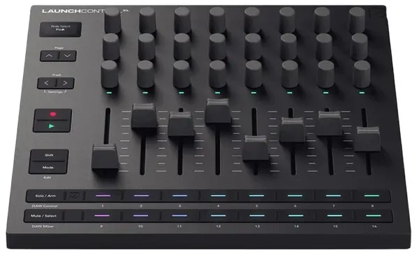 Controler Novation - Launch Control XL MK3, 8 faderi, negru