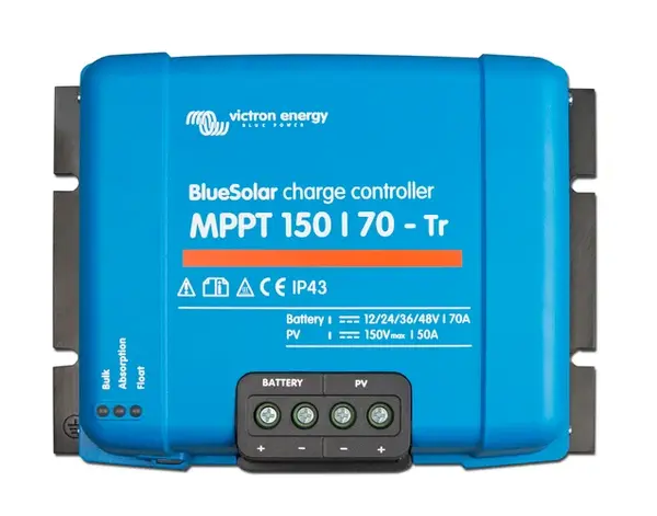 Controler solar de incarcare Victron BlueSolar MPPT 150 70-Tr 12V 70A, Tr