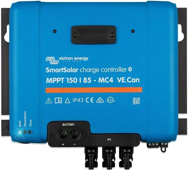 Controler solar de incarcare Victron SmartSolar MPPT 150 85-MC4 12V 85A, MC4, VE.Can
