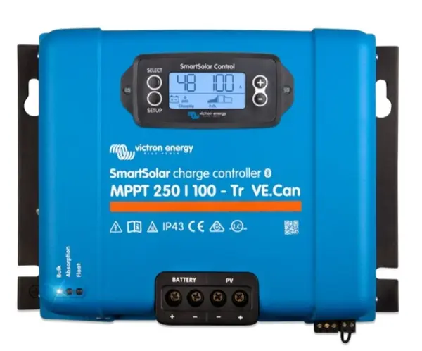 Controler solar de incarcare Victron SmartSolar MPPT 250 100-Tr-Ve 12V 100A, Tr, VE.Can