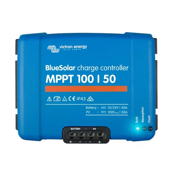 Controler solar MPPT Victron BlueSolar 100 50 - 50A pentru sisteme solare medii si baterii de capacitate mare