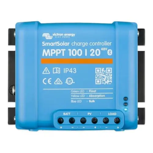 Controler solar MPPT Victron SmartSolar 20A, 12V 24V 48V cu Bluetooth integrat