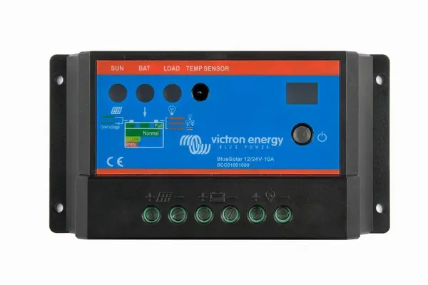 Controler solar Victron BlueSolar PWM 12 24V 10A, regulator pentru sisteme solare mici si iluminat