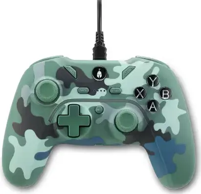 Controler Spartan Gear - Pelekys, verde (PC, PS3)
