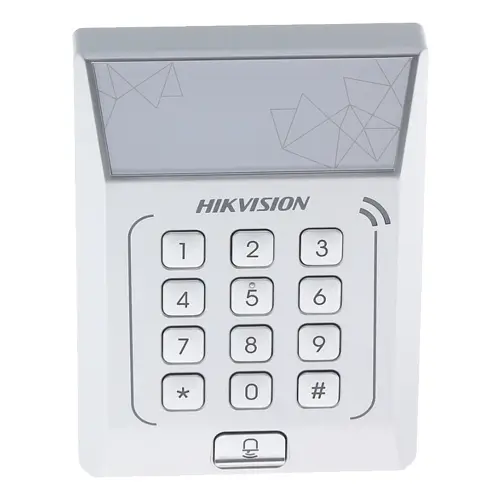 Controler stand-alone cu tastatura si cititor card - HIKVISION DS-K1T801M