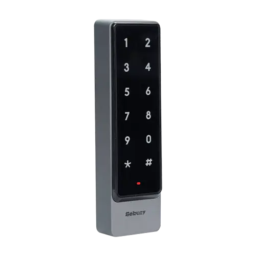 Controler stand-alone cu tastatura touch si cititor card EM 125kHz, carcasa antivandal - SEBURY SEB-sTouch2s