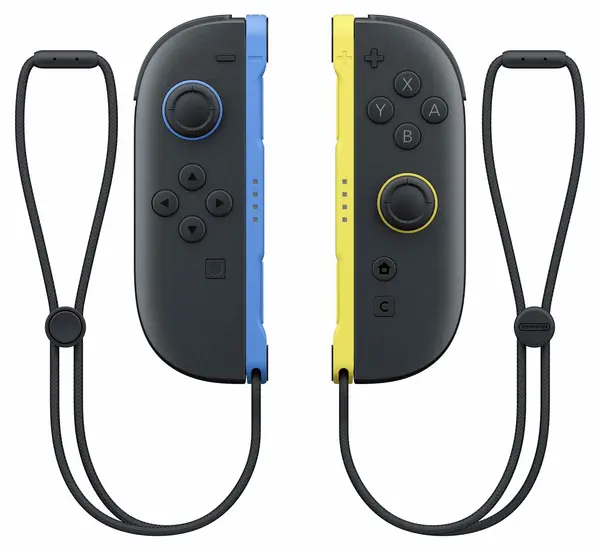 Controler wireless Nintendo - Joy-Con 2, albastru/galben deschis (Nintendo Switch 2)