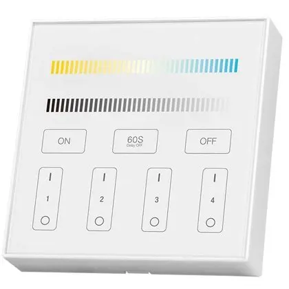 Controller banda LED 4 zone WI-FI - alb V-TAC SKU-2916