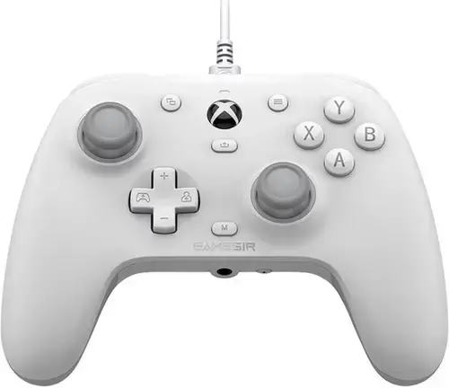 Controller cu fir GameSir G7 pentru Xbox One, Xbox Series X/S (Alb)