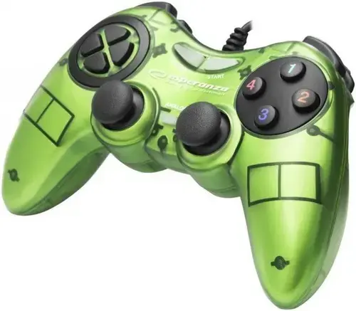 Controller Esperanza Fighter EGG105G, PC (Verde)